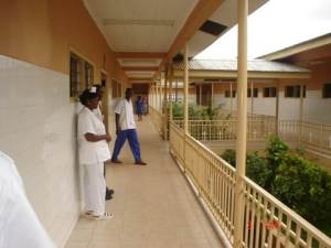 Hospital corridor